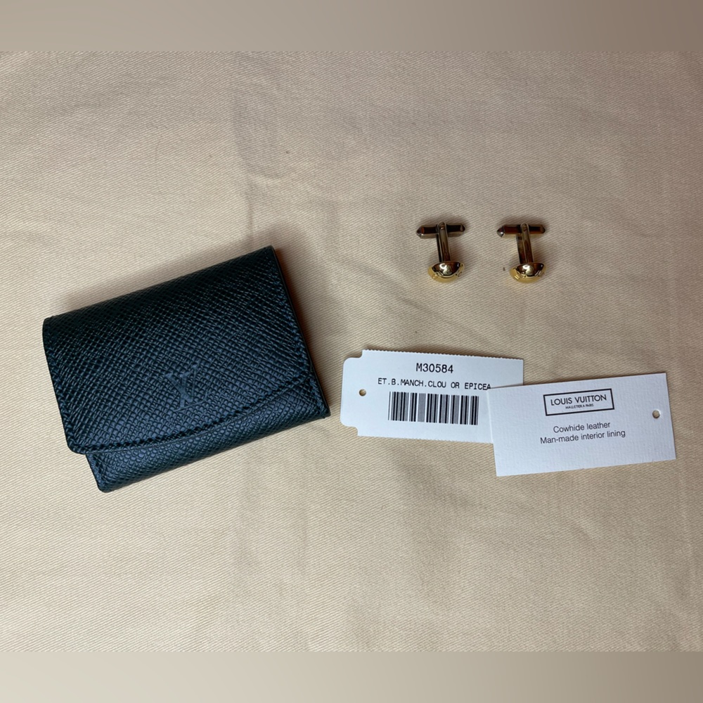 Louis Vuitton Sterling Cufflinks